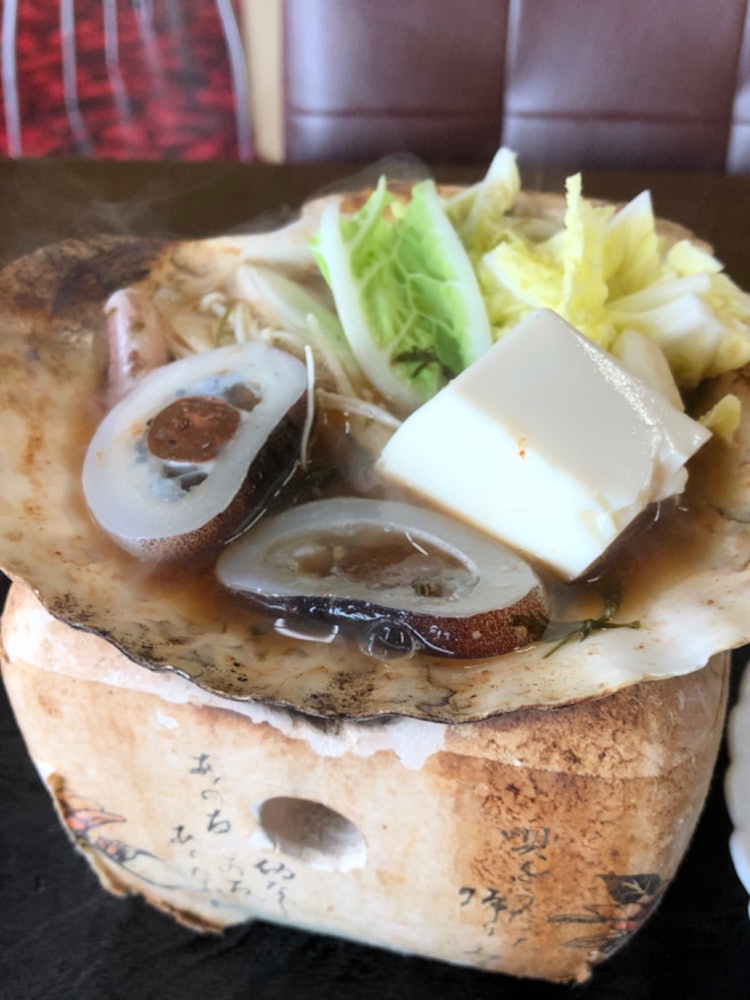 [画像1]石川県珠洲市にある「レストラン浜中」の『いしる鍋』。