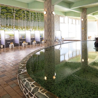 [Image2]The hot spring of the hotel 