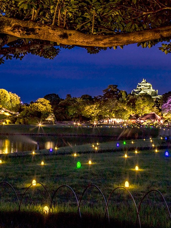 [Image1]Okayama Korakuen Garden in Okayama City is one of the three famous gardens in Okayama City Japan and