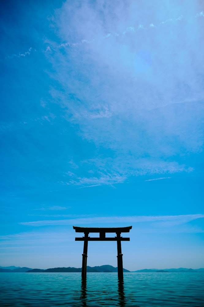 [画像1]滋賀県高島市 白髭大鳥居皆が不安や心配することなく好きな時間に好きな場所へいける日がくることを願って。