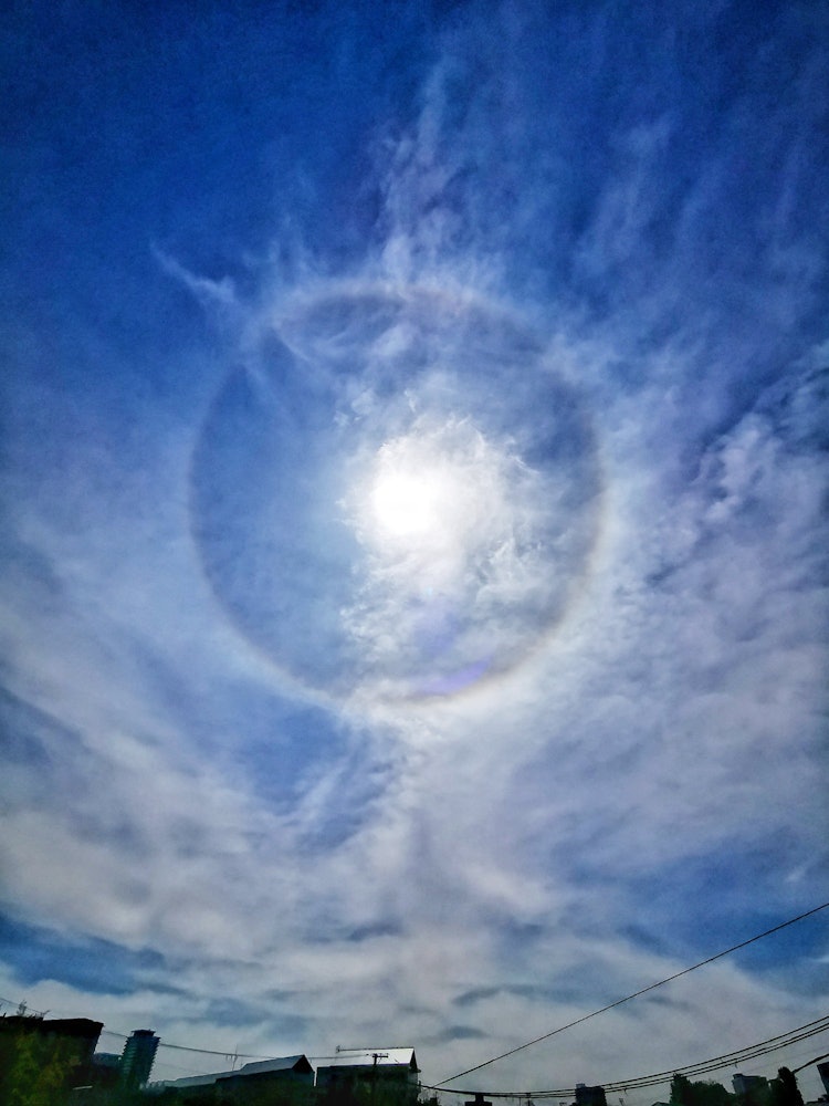 [Image1]Halo I met by chance on the go~It's not an Iridou cloud, but it's an Irido cloud to me! !!
