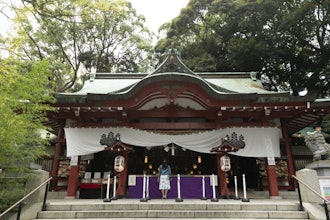 [Image1]Kinomiya ShrineKunomiya Shrine has been worshipped for a long time as a god of good fortune and good