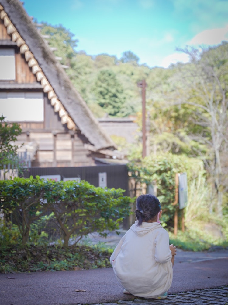 [相片1]位于公园的一角日本房屋也玩这里也是观光的好地方。