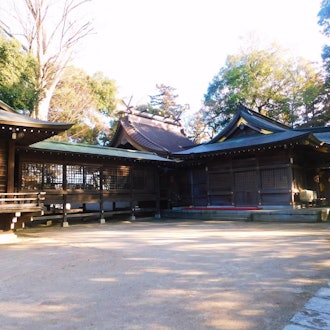 [이미지1]이바라키현 이시오카시 히타치 고쿠 신사 궁전