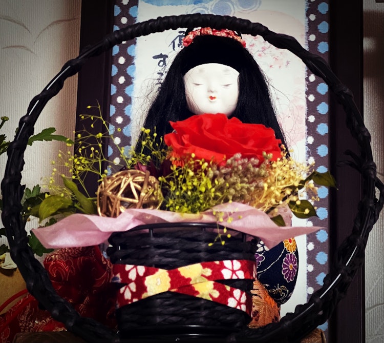 [相片1]我拍了一張我用家裡娃娃收到的日式保鮮花的照片。當前位置： 首頁