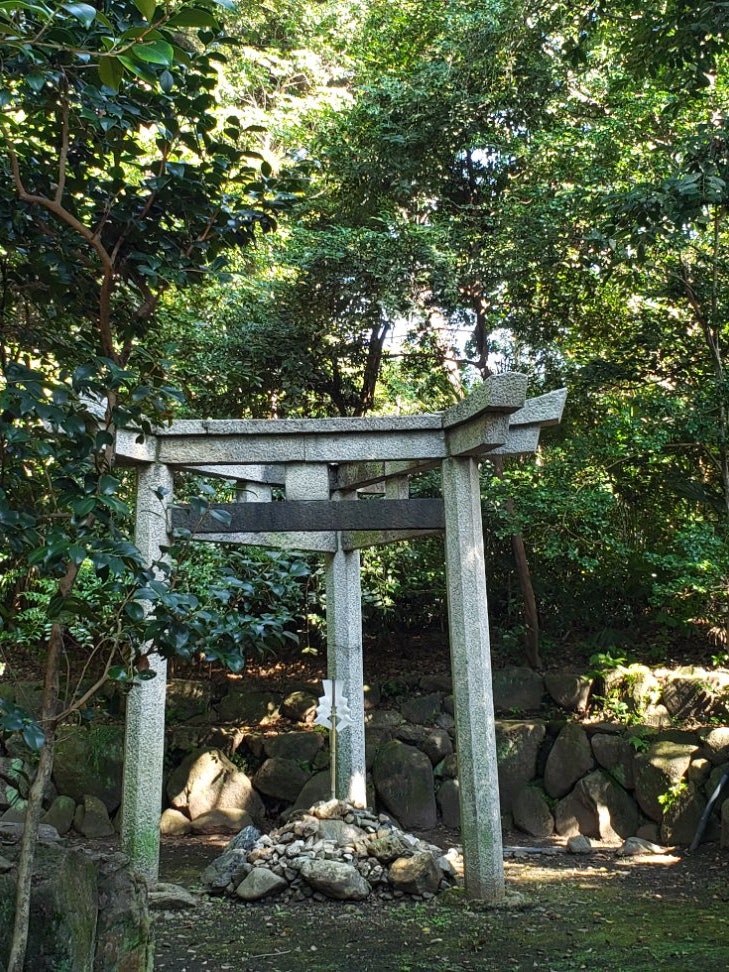 [Image1]A power spot in Kyoto. Kijima Zamaterasu Shrine of the Three Pillars Torii Gate.
