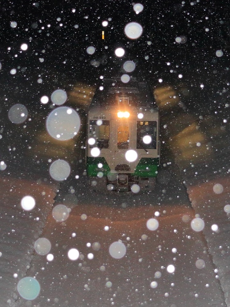 [Image1]Today's Tadami ~ Oshirakawa section is suspended.In the heavy snow, the first train to go up to the 