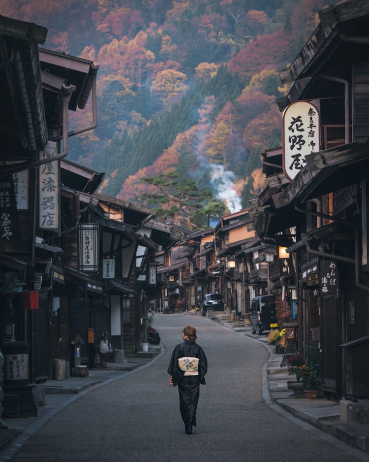 [相片1]奈良井宿的秋天