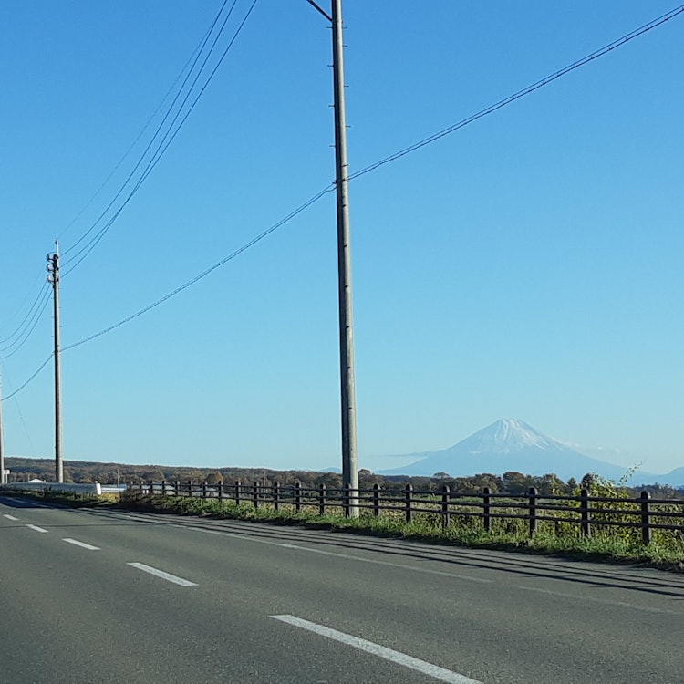 [Image1]On the way to work one sunny day1 frame.A view on the Yatsugatake Echo Line in Fujimi Town, Nagano P