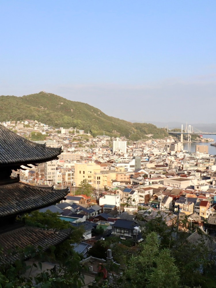 [Image1]View from Onomichi City, Hiroshima Prefecture, near Senkoji Temple.
