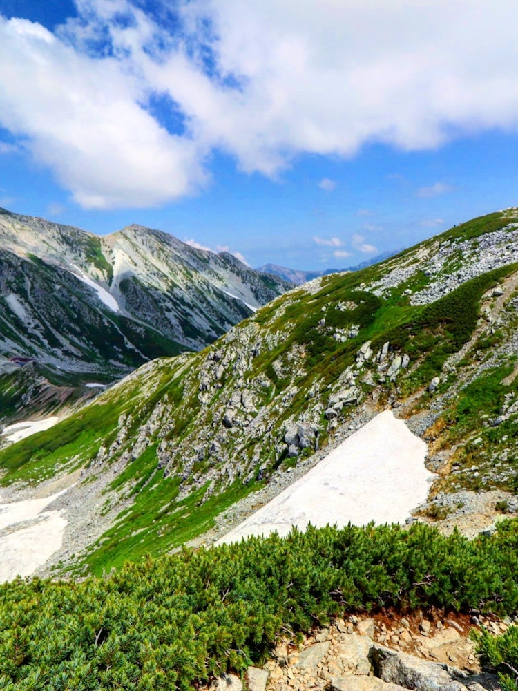 [Image1]It is the ridgeline of Tateyama. It was the second full-scale climb of my life after Mt. Fuji. There