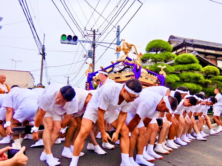 [이미지1]교토쿠 미코시 - 의미 있는 모미코 (1)이 아래의 아래쪽은 지구의 신에게 감사를 표하는 것입니다 ☺️.10월은 축제가 한창입니다! !️