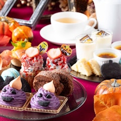 [Image2]【Halloween Afternoon Tea】Cute Halloween monsters appear as sweets! ??The Halloween afternoon tea set