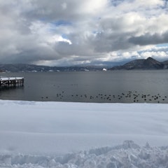 [Image2]Lake Toya in Hokkaido. The scenery here is really beautiful