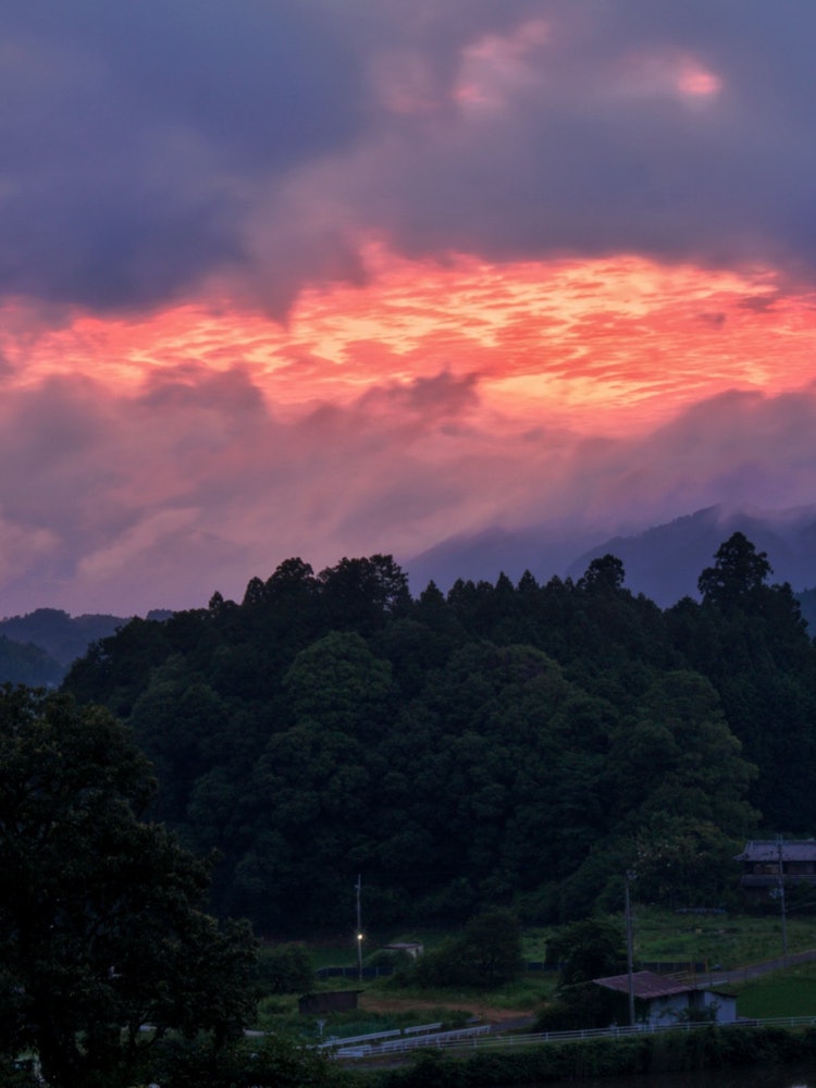 [相片1]奈良大宇的日出。一個充滿希望的早晨。
