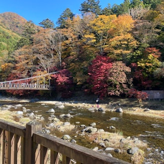 [Image1]A photo taken from a trip to Nasushiobara last fall! I've been there 3 or 4 times, and the scenery o