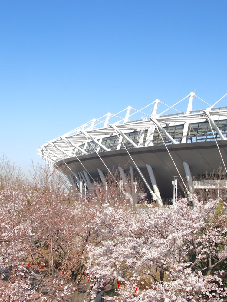[Image1][Location]Ajinomoto Stadium (Tokyo Stadium), Chofu City, TokyoSoccer and athletics are held in this 