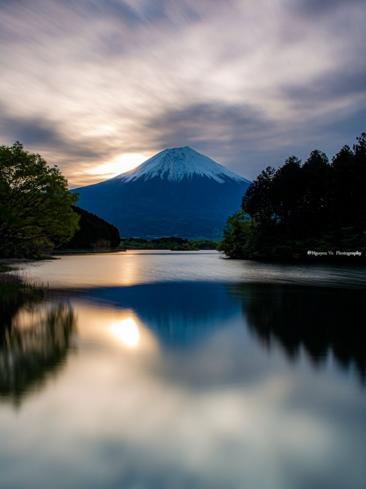 [画像1]アフターコロナで訪ねたい日本の場所逆さ富士2021/5/3 静岡県にて