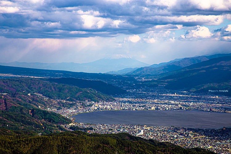[画像1]高ボッチから眺める富士山2021/5/3 午後4時半ころ長野県にて#アフターコロナ