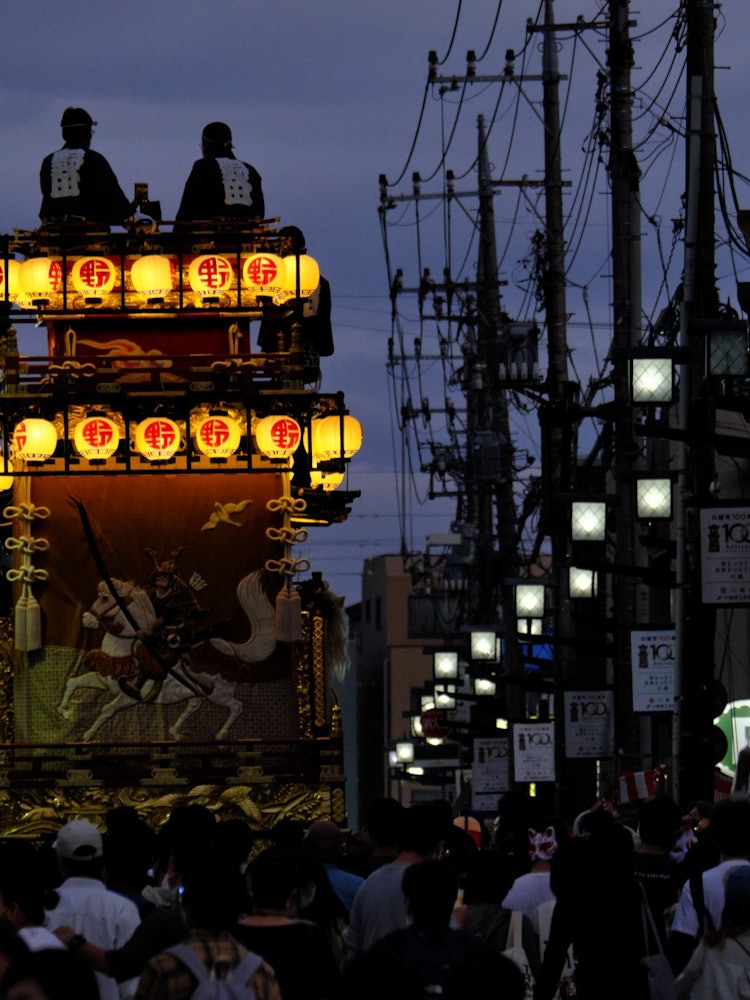 [Image1]Kawagoe Festival for the first time in three yearsThere were more people than usual, and there were 