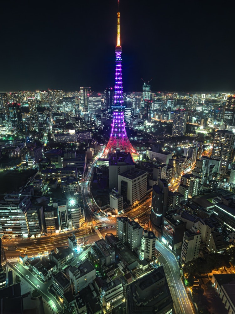 [Image1]「Tokyo Tower」I have been photographing Tokyo Tower from Azabudai Hills.Tokyo Tower, seen from the ta