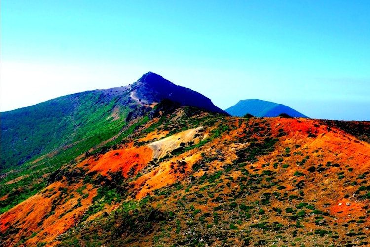 [Image1]Ridgeline ⛰️ of Mt. AdataraOne photo that felt the beauty of the beautiful sky and ridgeline