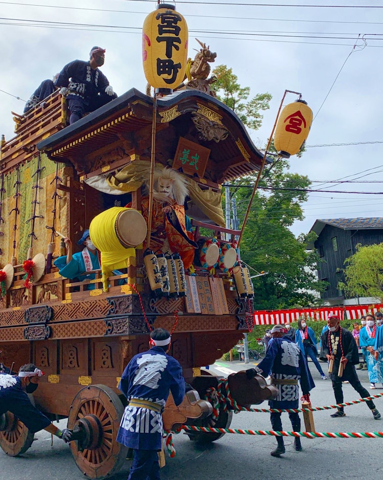 [Image1]Photographed on October 15, 22.This is a photo of the Kawagoe Festival.When the Kawagoe Festival beg