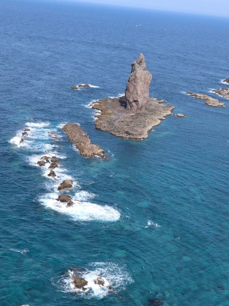 [画像1]北海道の積丹町にある『神威岬』。