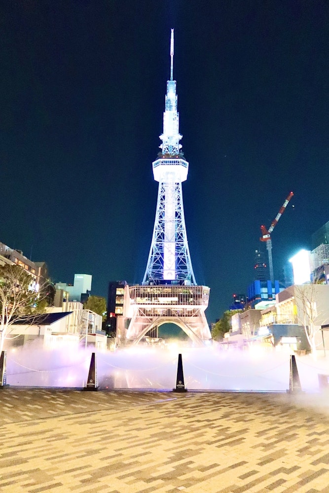 [이미지1]겹겹이 쌓인 히사야 오도리 공원!아름답게 조명 된 TV 타워 ^^새로운 가게가있었습니다 ✨.