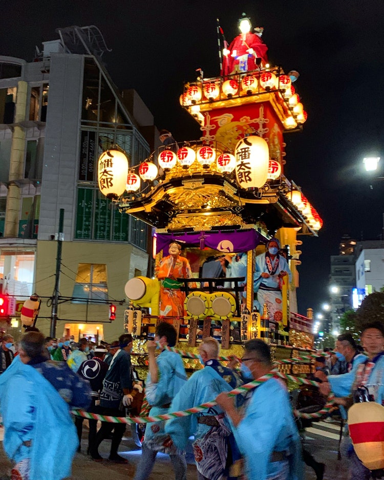 [Image1]Photographed October 16, 22.This is a photo of the Kawagoe Festival.I took this picture in front of 