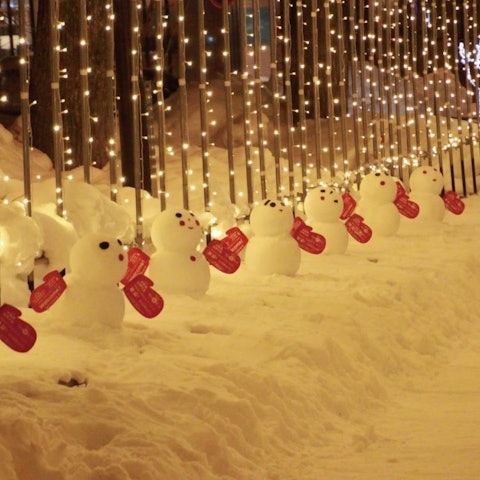 [Image1]Snow festivals in various districts of Hokkaido are being held one after another..... ❤️The Asahikaw