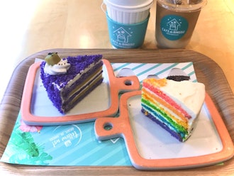 [이미지1]도쿄 신오쿠보 카페 드 빙수 (Tokyo Shin-Okubo Cafe de Bingsu)무지개 케이크와 고구마 케이크 🌈 🍠⚠︎ 2019 년 1 월에 갔는데 자세한 내용을 확인하면