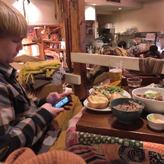 [Image2]Happy new year🥳 I was interested in visiting a kotatsu cafe and finally found one in Shimokitazawa! 