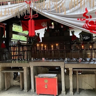 [Image1]If you go through the Senbon torii gate of Fushimi Inari Taisha Shrine, you will find the Okusha Fus