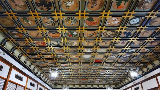 [画像1]永平寺 / 福井Eiheji-Temple / Fukui傘松閣。 別名「天井絵の大広間」。 昭和5年に創建、そして道元禅師の750回大遠忌の記念事業で、平成5年から2年の歳月をかけて再建されたもので