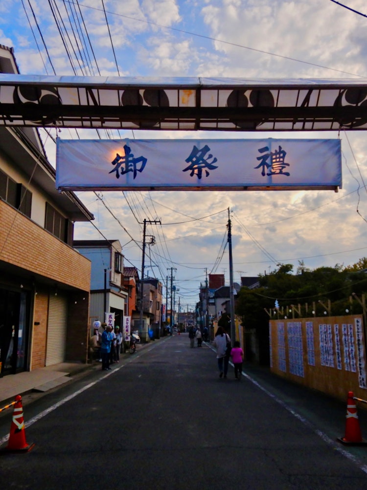 [Image1]During the Gokamachi Festival.The biggest festival in the Gyotoku area?!From 1-chome to 4-chome, it 