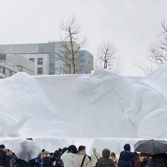 [Image2]The Sapporo Snow Festival has begun.Until February 4 or 11.Due to the influence of Corona, the scale