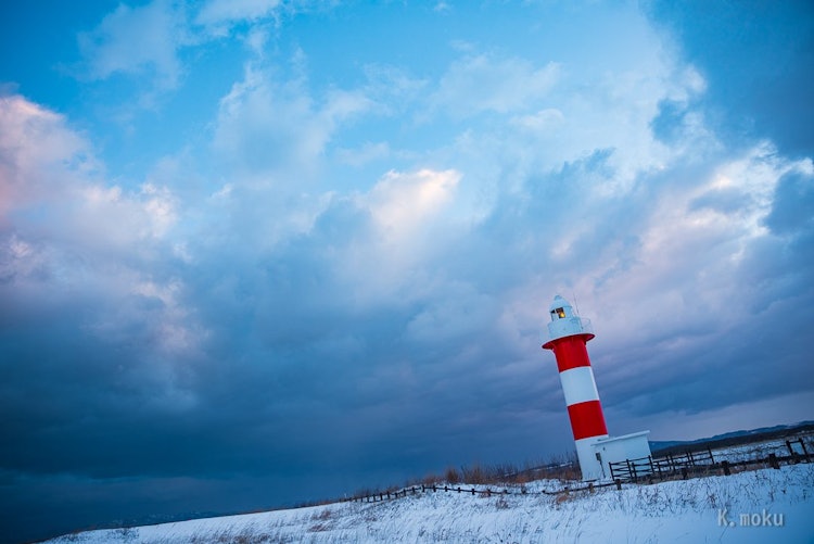 [画像1]冬の灯台