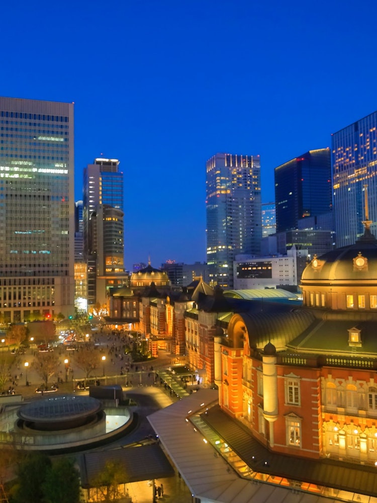 [Image1]I took a picture of Tokyo Station from Marunouchi KITTE in Tokyo.Tokyo Station opened on December 20