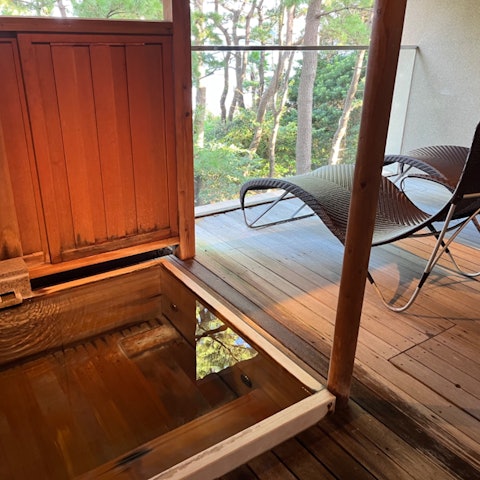 [Image1]Seasonal excursions in southern Izu.It is a ryokan in Yumigahama. The room bath is good, the service