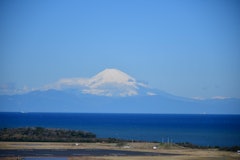 [相片2]这是当地的城山公园。 天气好的时候，可以看到富士山和伊豆半岛。