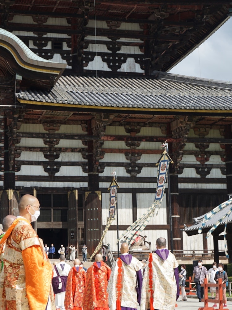 [Image1]Todaiji Temple. Sickness elimination.It is the day of the Great Buddha Autumn Festival (o^^o)Solemn 
