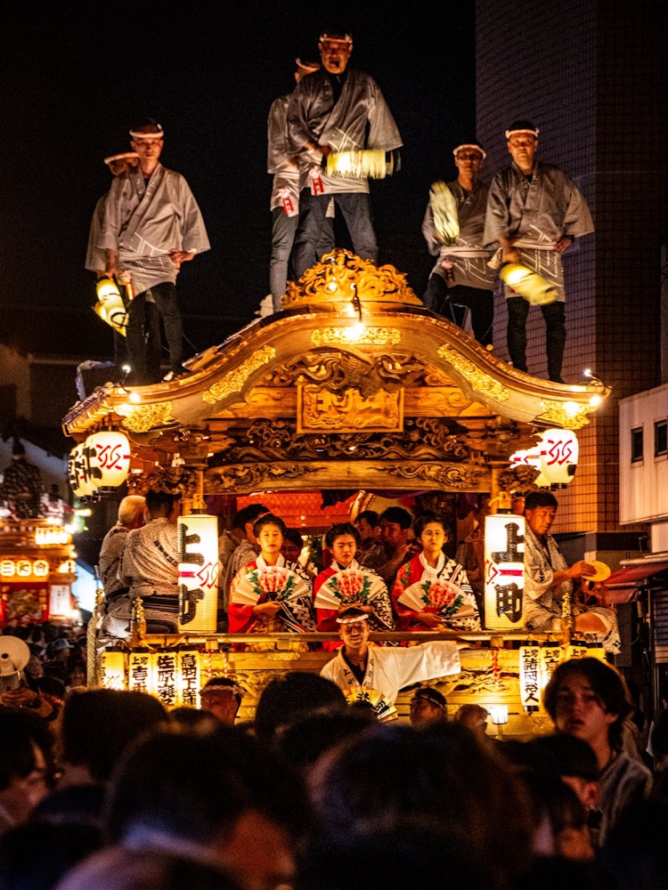 [이미지1]Narita Gion Festival!3 일 동안 접근을 앞뒤로 갔던 수레가 가장 시원했습니다!#축제 및 축제 #사진 콘테스트